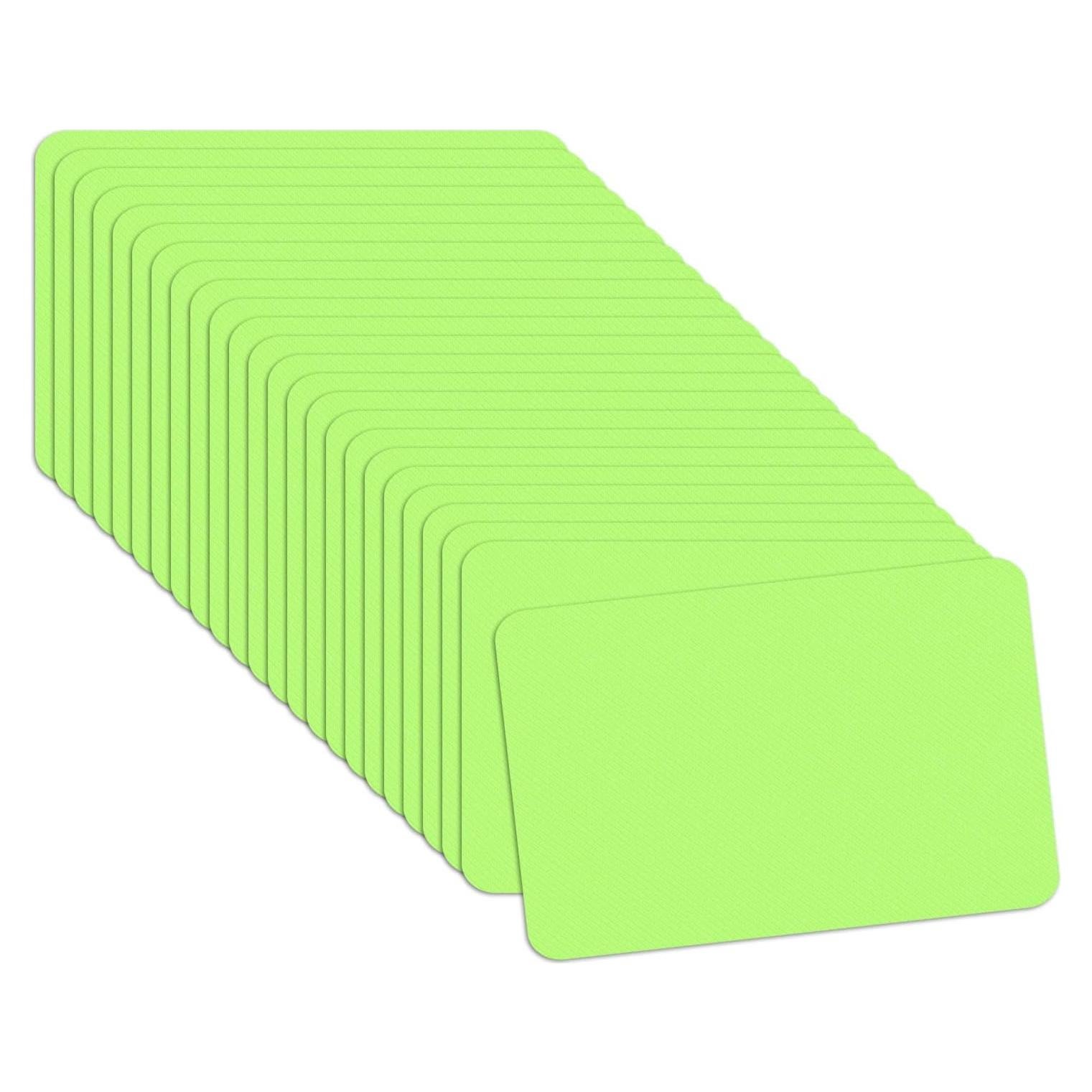 Kit 24 Pcs Parche Termoadhesivo Verde Fluorescente AKZYTUE 7.6x10.8 cm