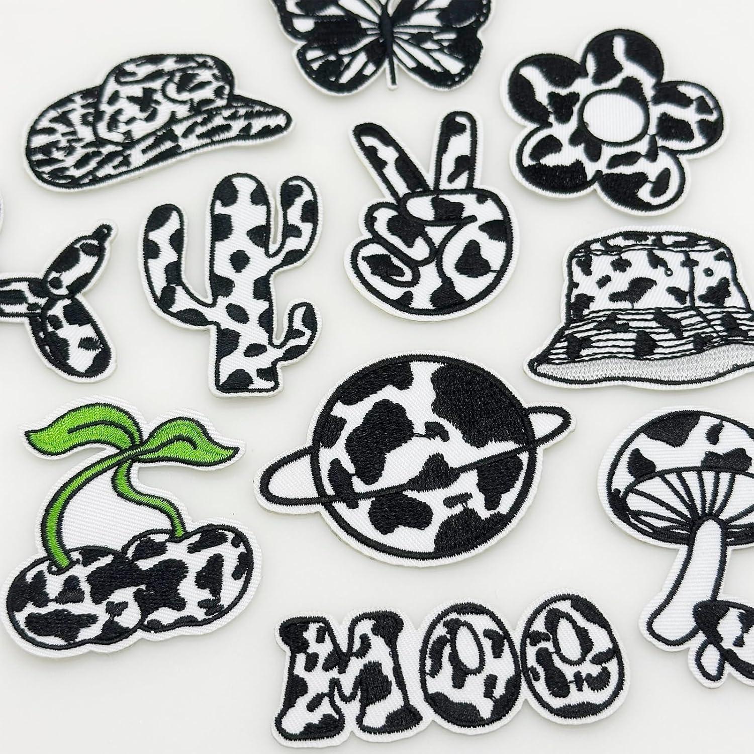 Parches Bordados para Planchar Woohome 16 PCS Leopardo