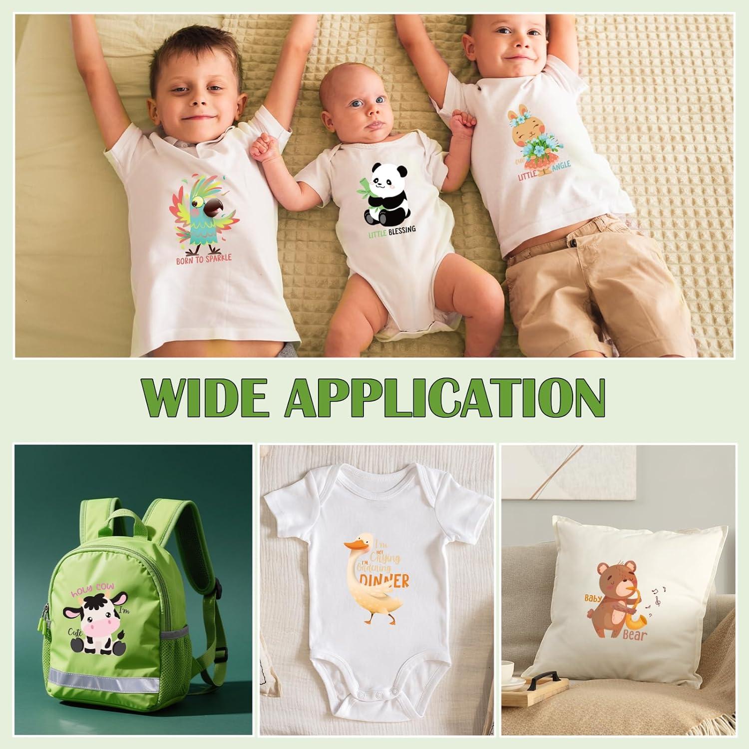 Kit de Transferencias de Calor para Baby Shower INCOK - 20 PCS