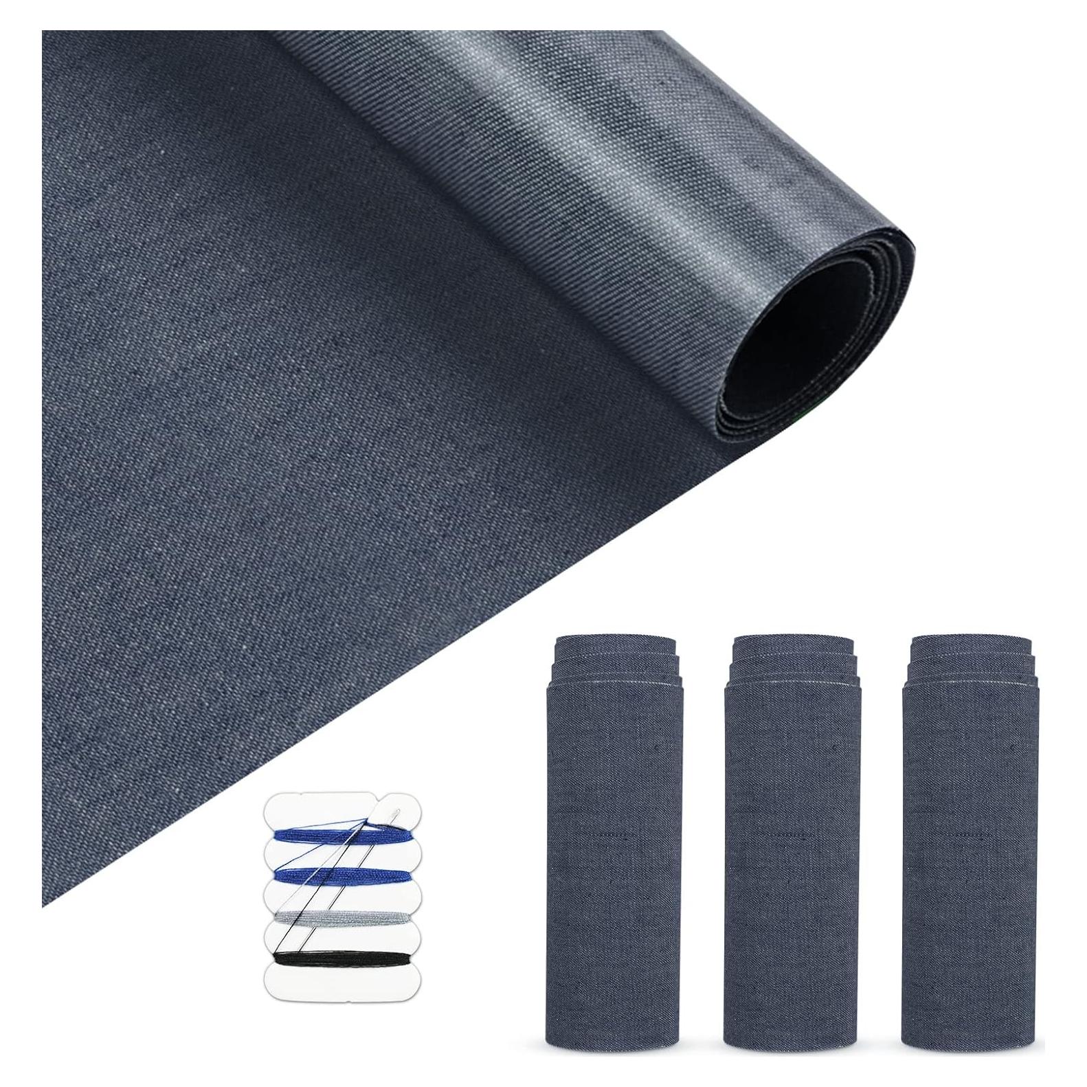 Parche Termoadhesivo HTVRONT 4 Rollos 10.16x50.8 cm Azul