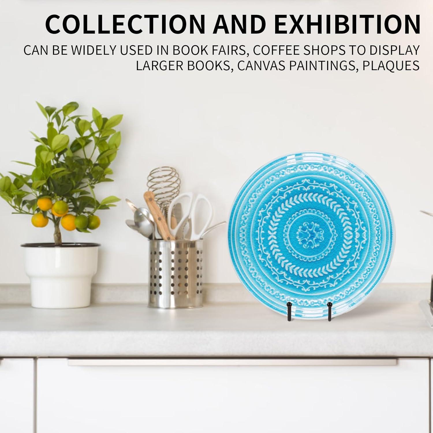 Soportes de Placas Negras Decolore 10.3" - Pack de 5