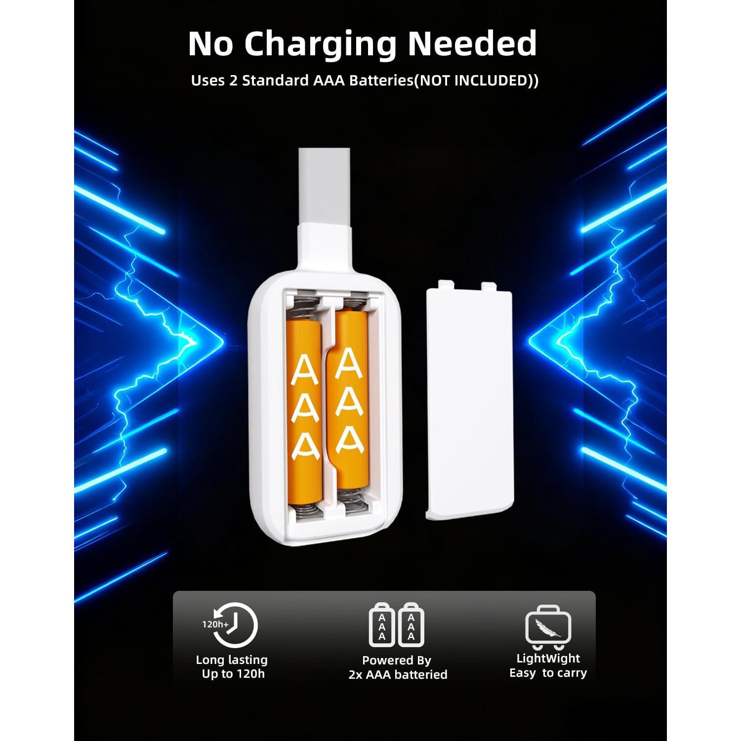 Luz de lectura LED Lucarini con atenuación y 3 colores