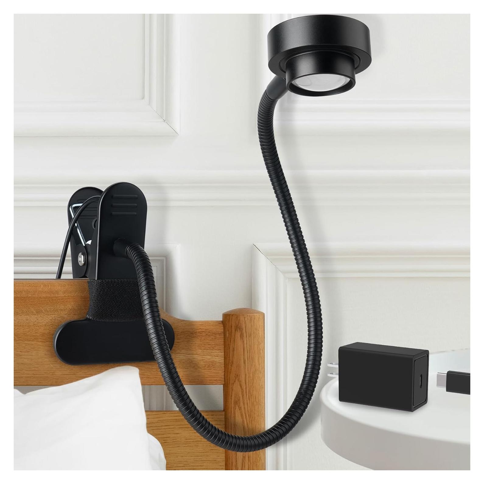 Luz de Lectura LED RVSPARK con Clip Flexible y 3 Modos
