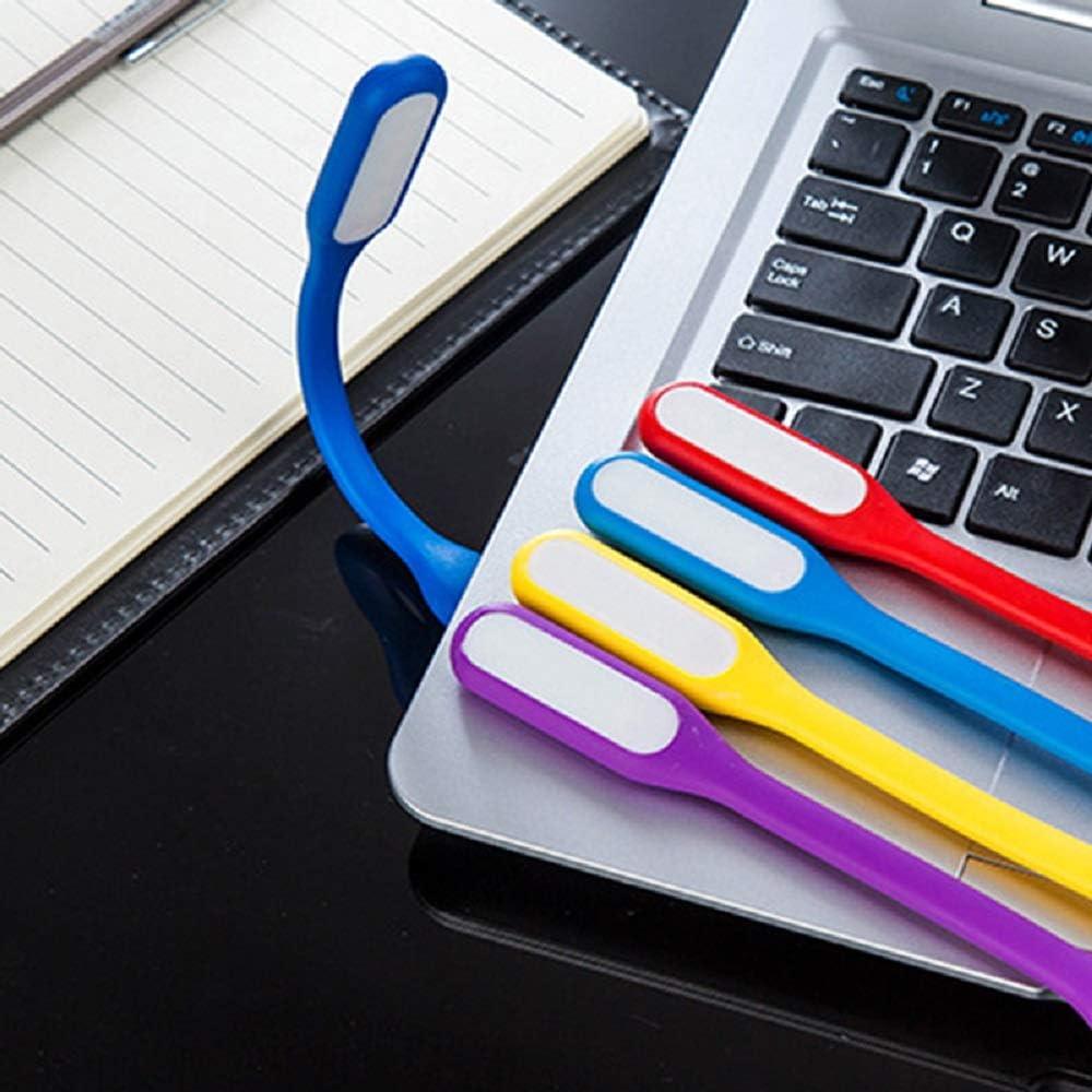 5PCS Luz LED Flexible GOSONO para Lectura USB Multicolor