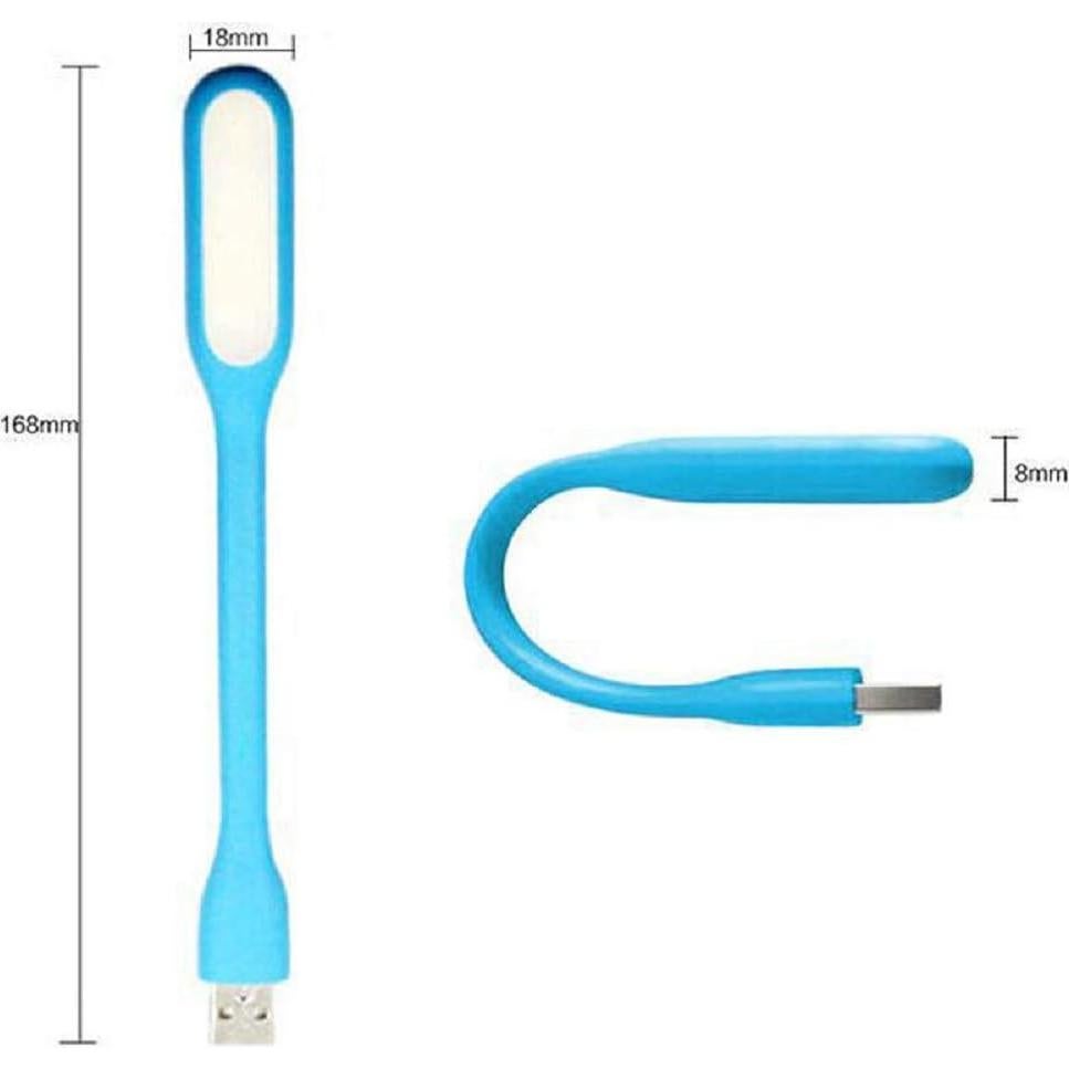 5PCS Luz LED Flexible GOSONO para Lectura USB Multicolor