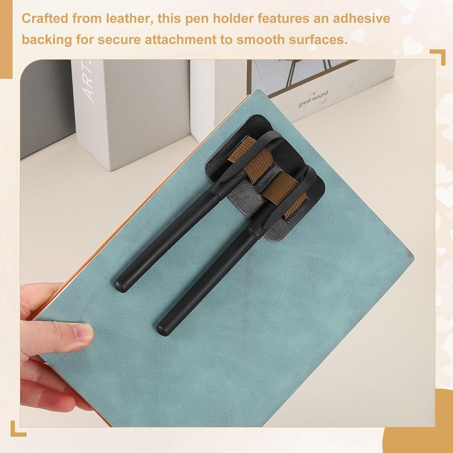 Soporte para Lápices Autoadhesivo PATIKIL - 4 Piezas Azul