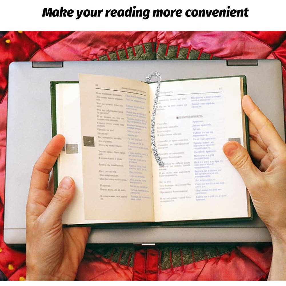 Paquete de 20 Marcadores de Página de Metal Vintage EKDJKK