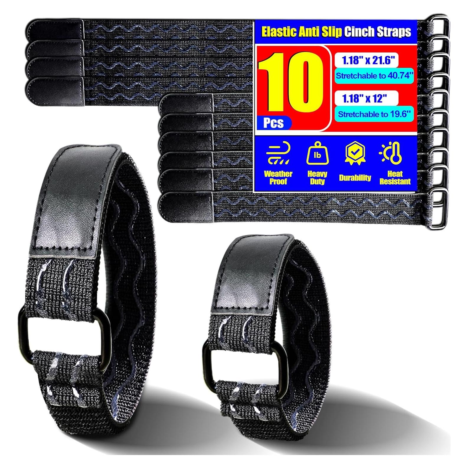 Correas Antideslizantes Elásticas PHIXBEAR 30.48 cm y 54.86 cm