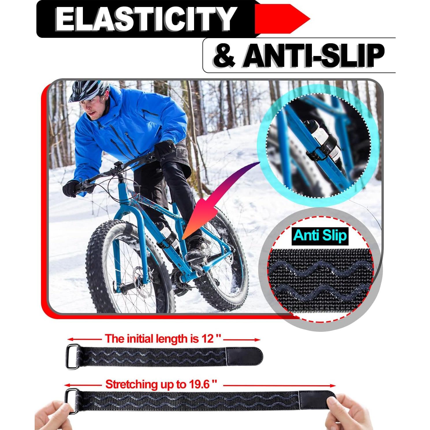 Correas Antideslizantes Elásticas PHIXBEAR 30.48 cm y 54.86 cm