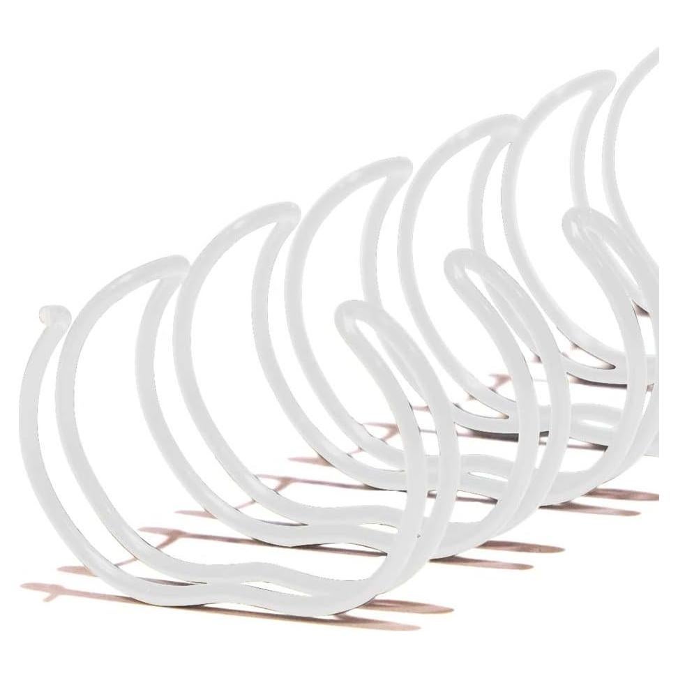 Espinas de Encuadernación TruBind 11mm 100 Paquete Blanco