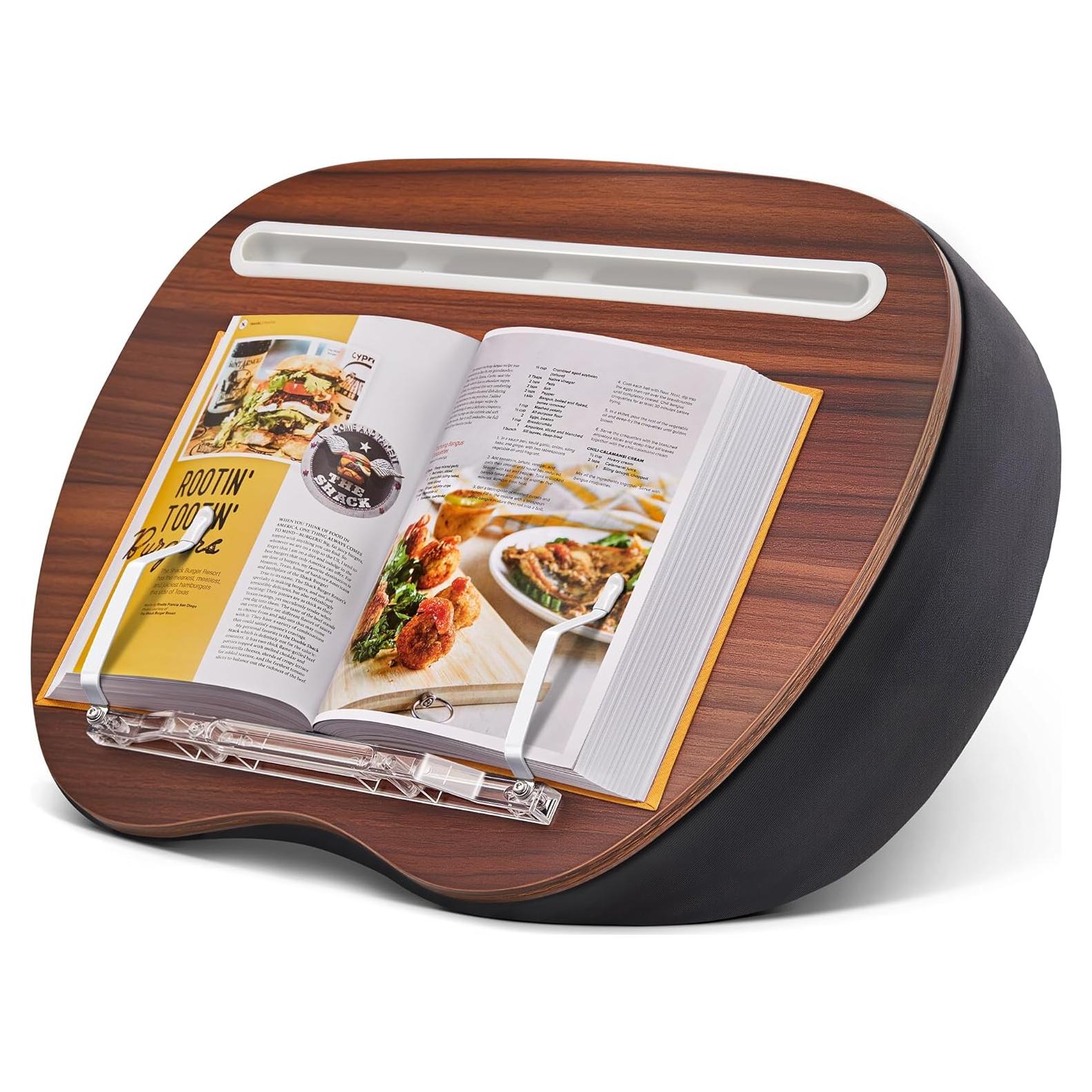 Soporte de Libro JARLINK Almohada Manos Libres Gris 39.9x30cm