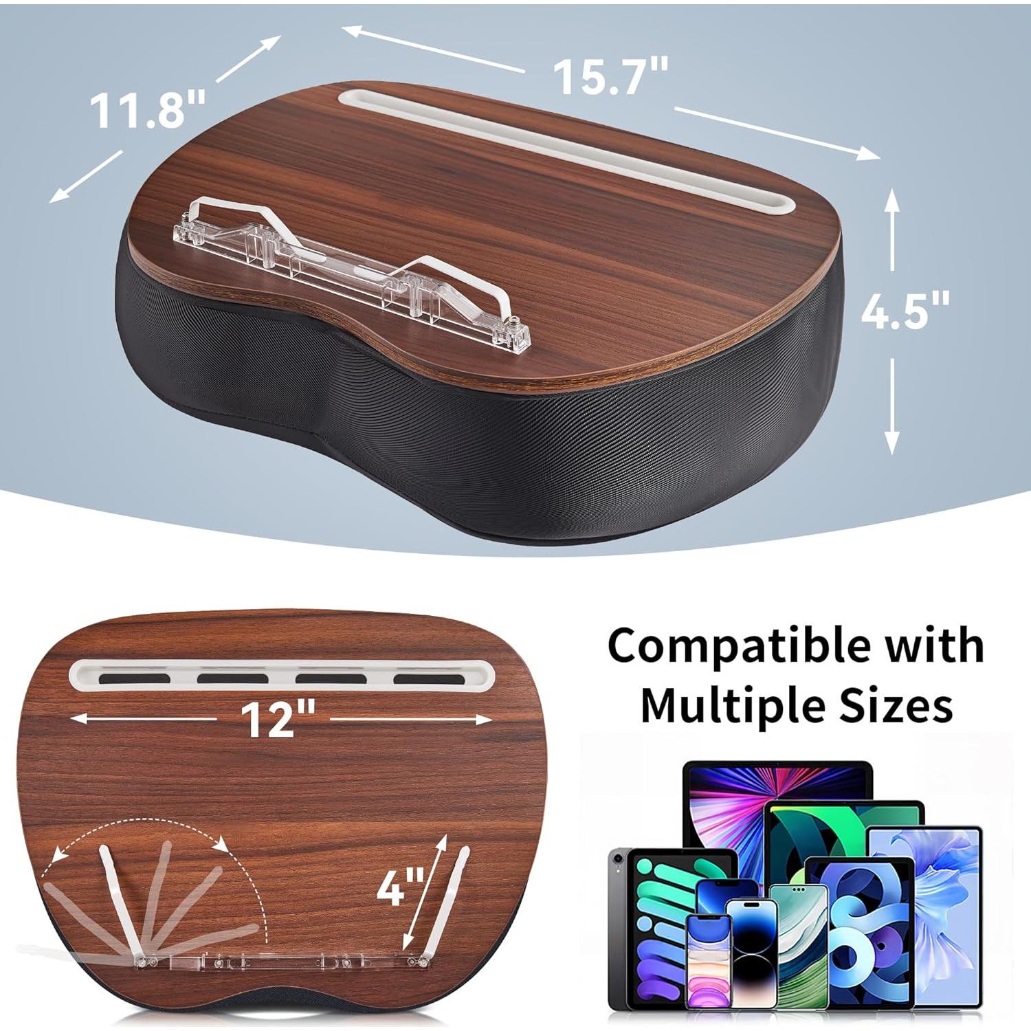 Soporte de Libro JARLINK Almohada Manos Libres Gris 39.9x30cm