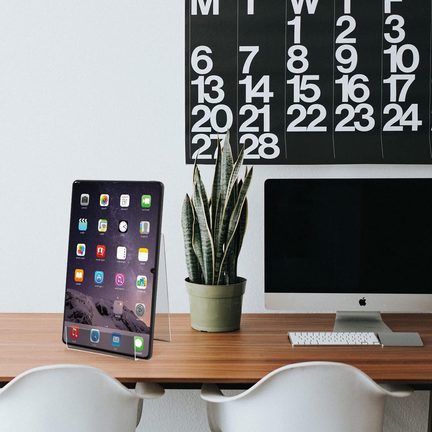 Soporte de Libro Acrílico ZOEY Transparente Pequeño - Paquete de 5