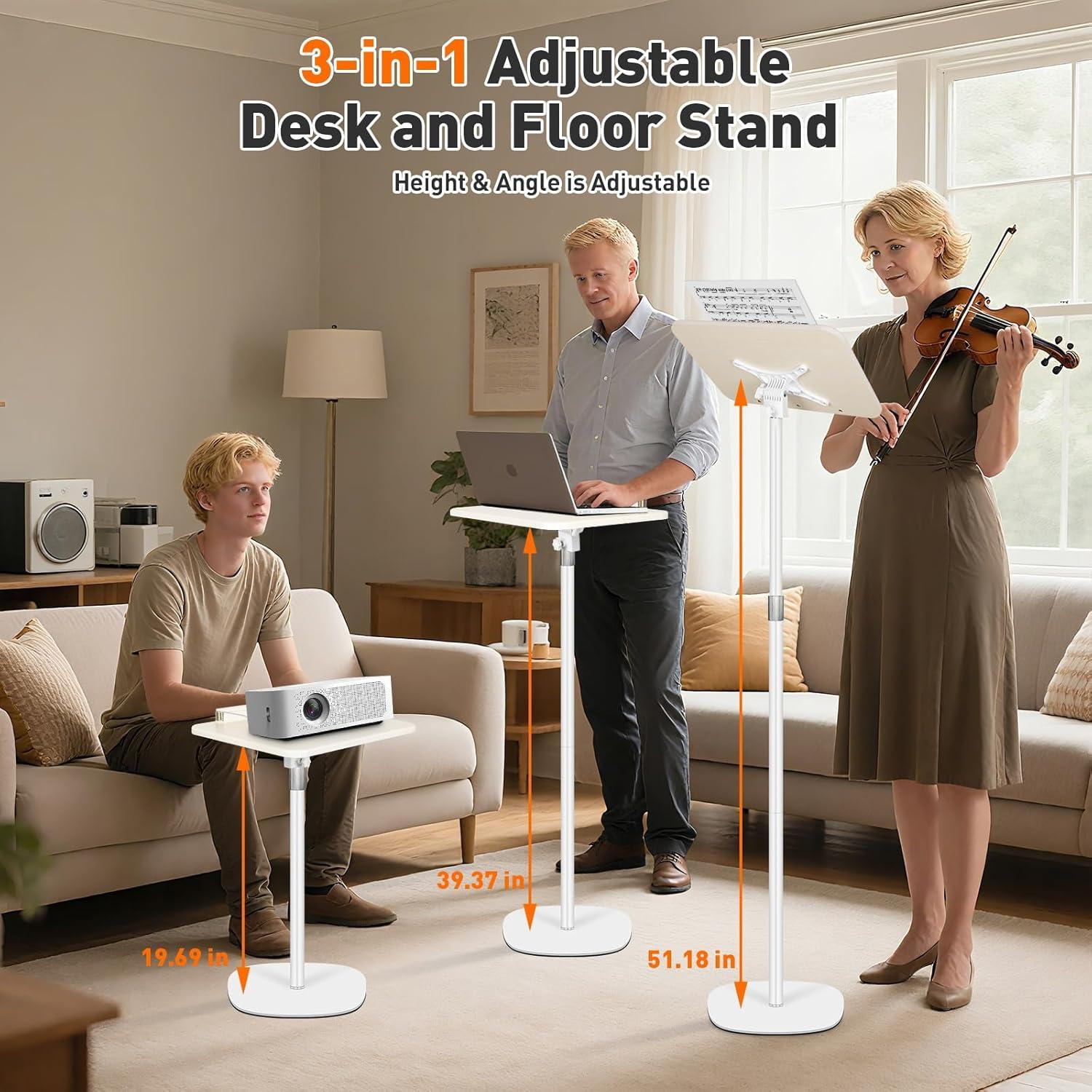 Soporte de Libro Plegable TNNOP Ajustable 48.3-129.5 cm