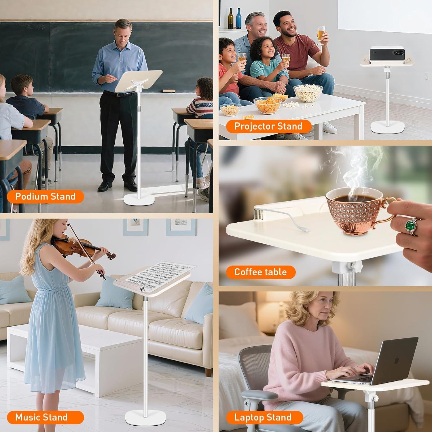 Soporte de Libro Plegable TNNOP Ajustable 48.3-129.5 cm