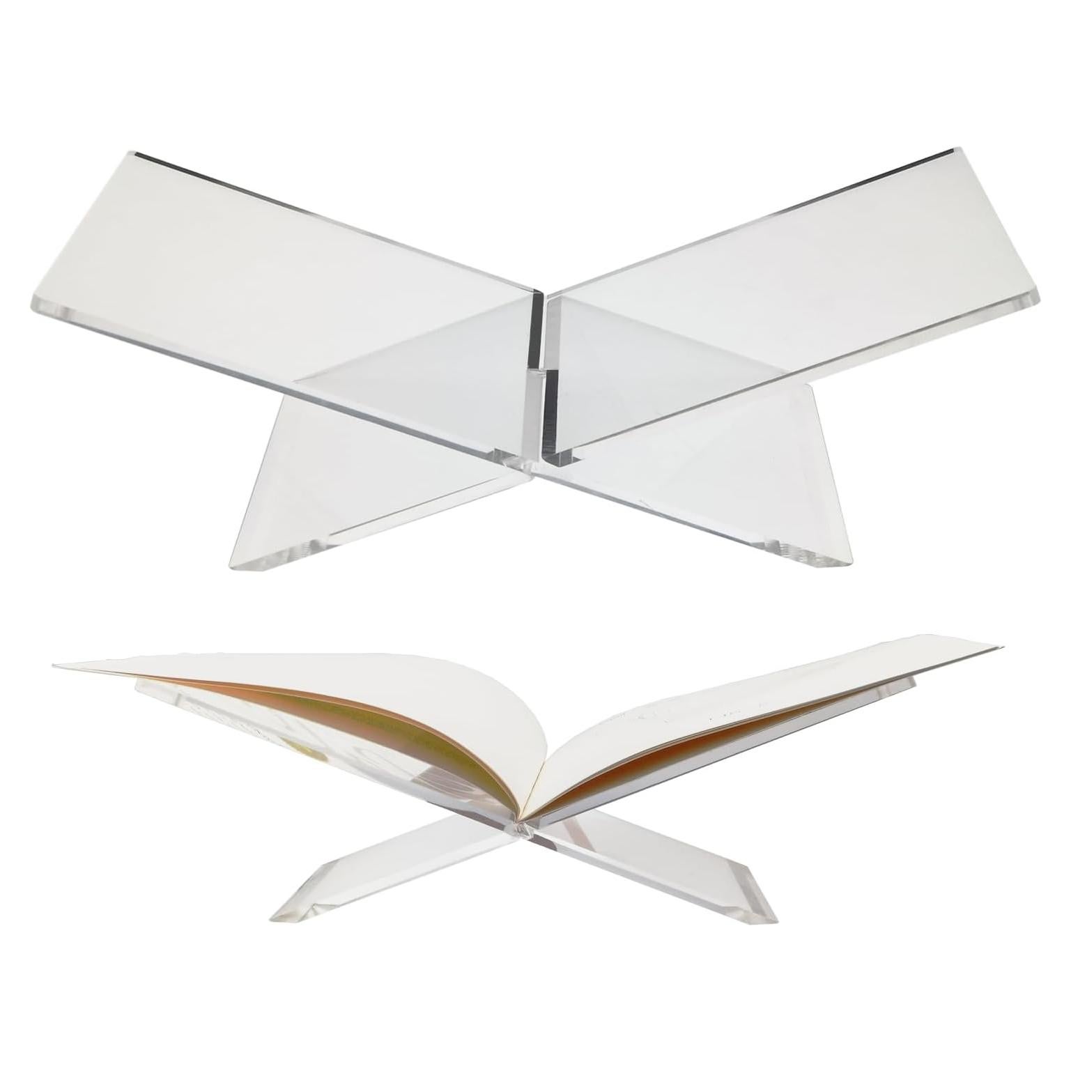 Soporte de Libro Acrílico SHTCSZBA 33.5x14x11 cm - 1 Set