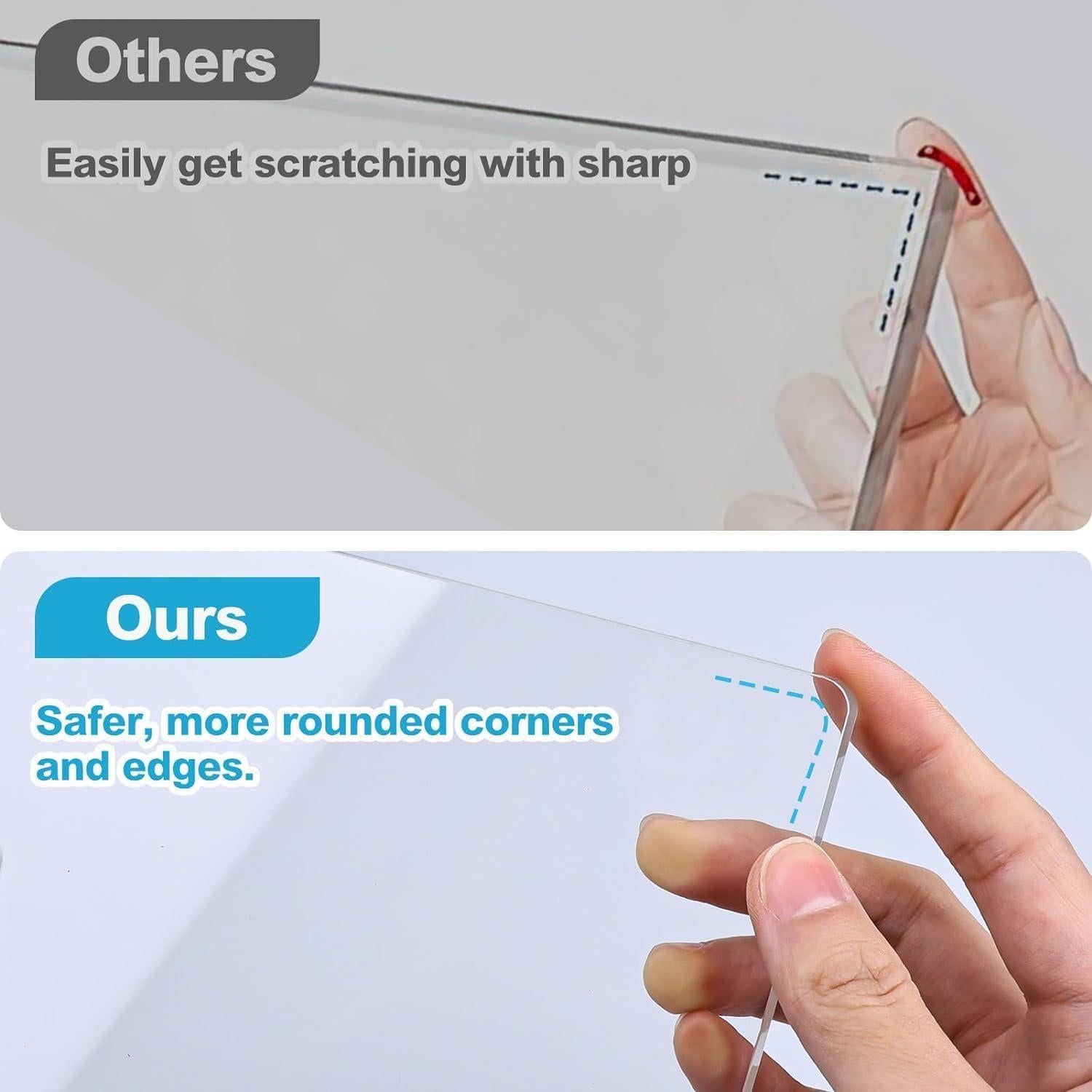 Soporte de Libro Acrílico SHTCSZBA 33.5x14x11 cm - 1 Set