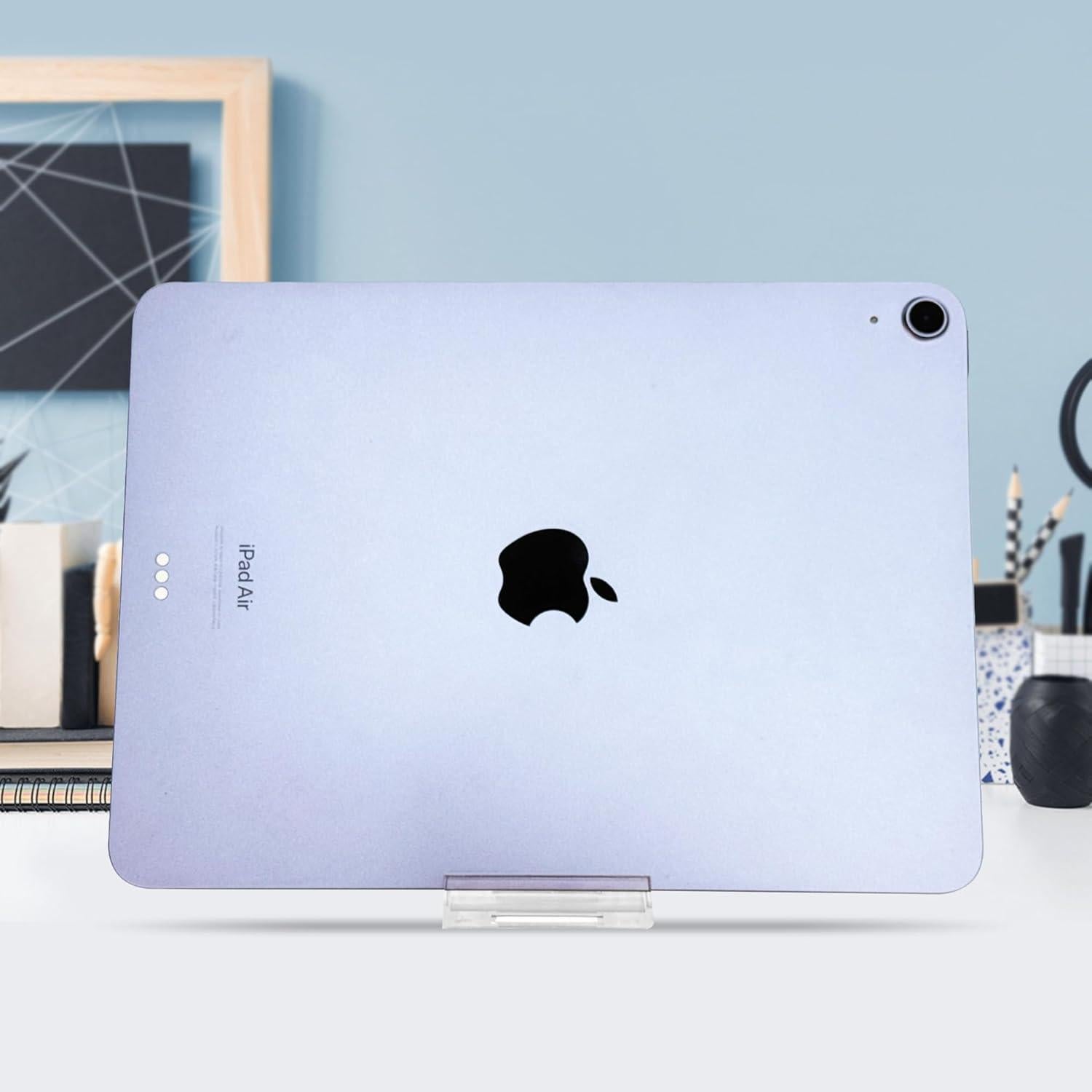 Paquete de 12 Soportes de Exhibición Ajustables Acrílico Transparente