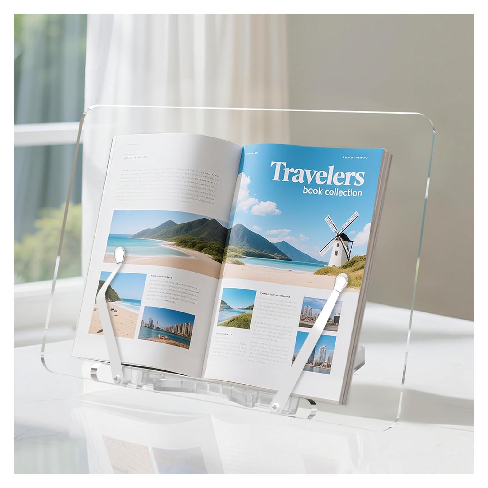 Soporte de Cocina y Música Plegable Beswishy Acrílico 23.9x34cm