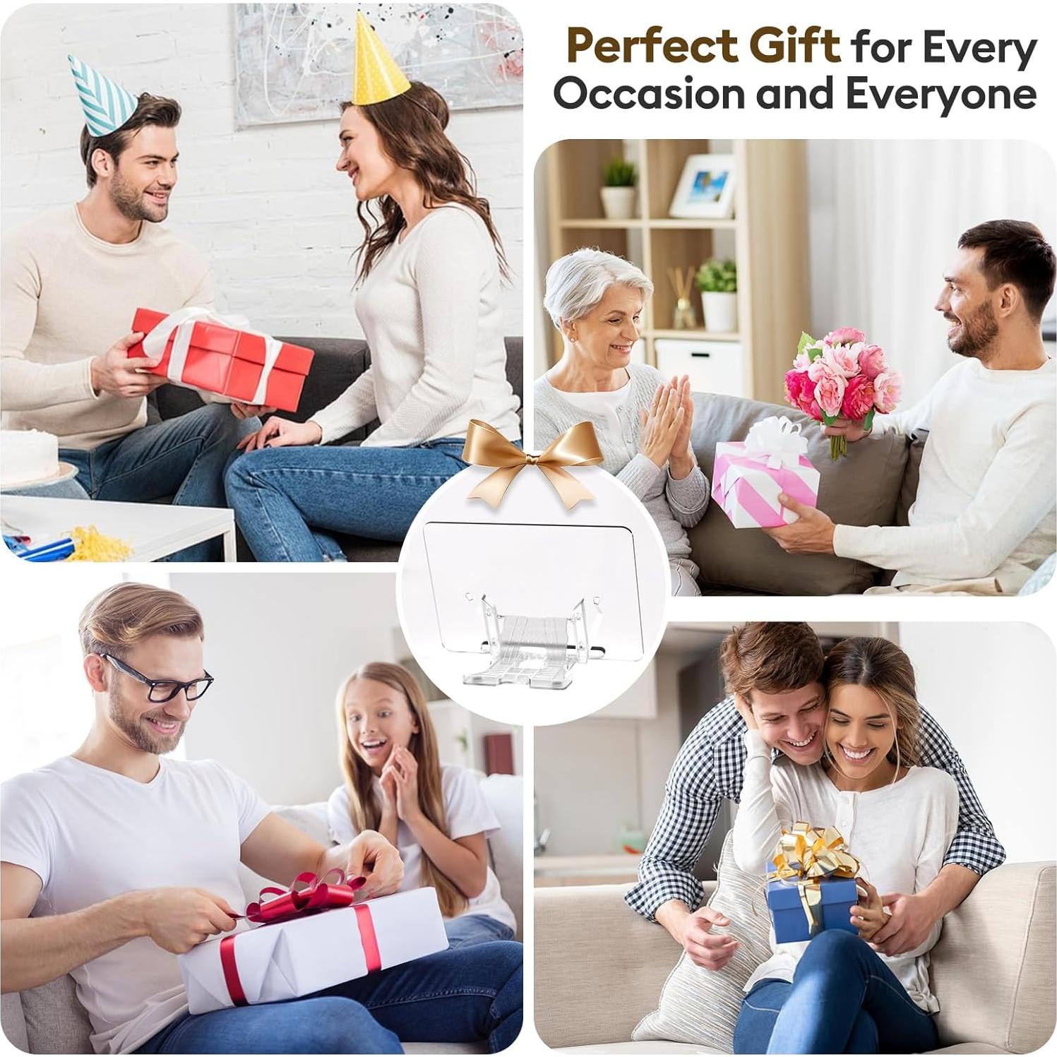 Soporte de Cocina y Música Plegable Beswishy Acrílico 23.9x34cm