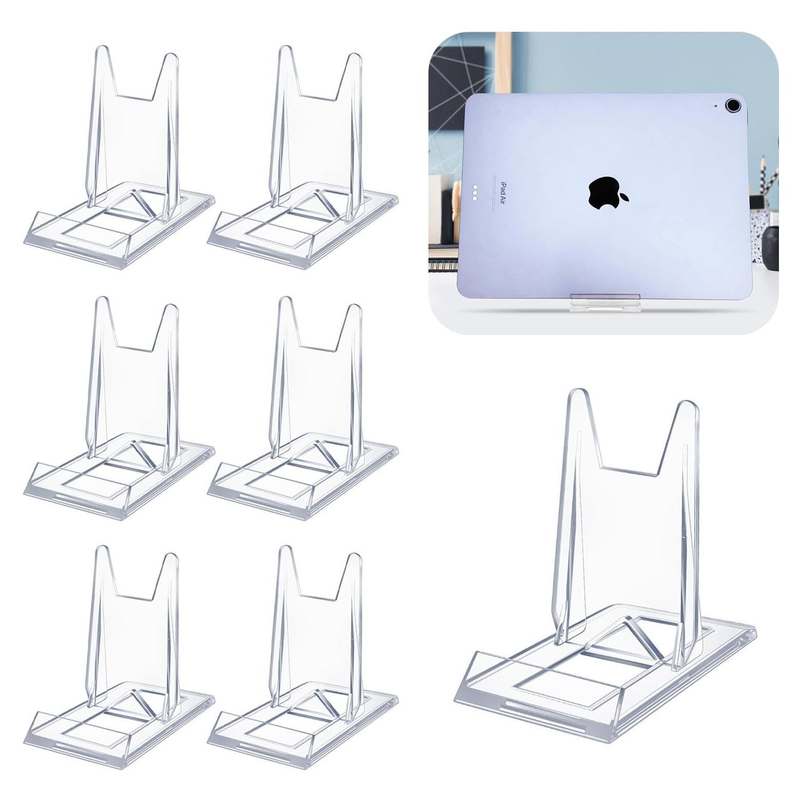 Paquete de 6 Soportes de Acrílico Ajustables BoundlesEcho