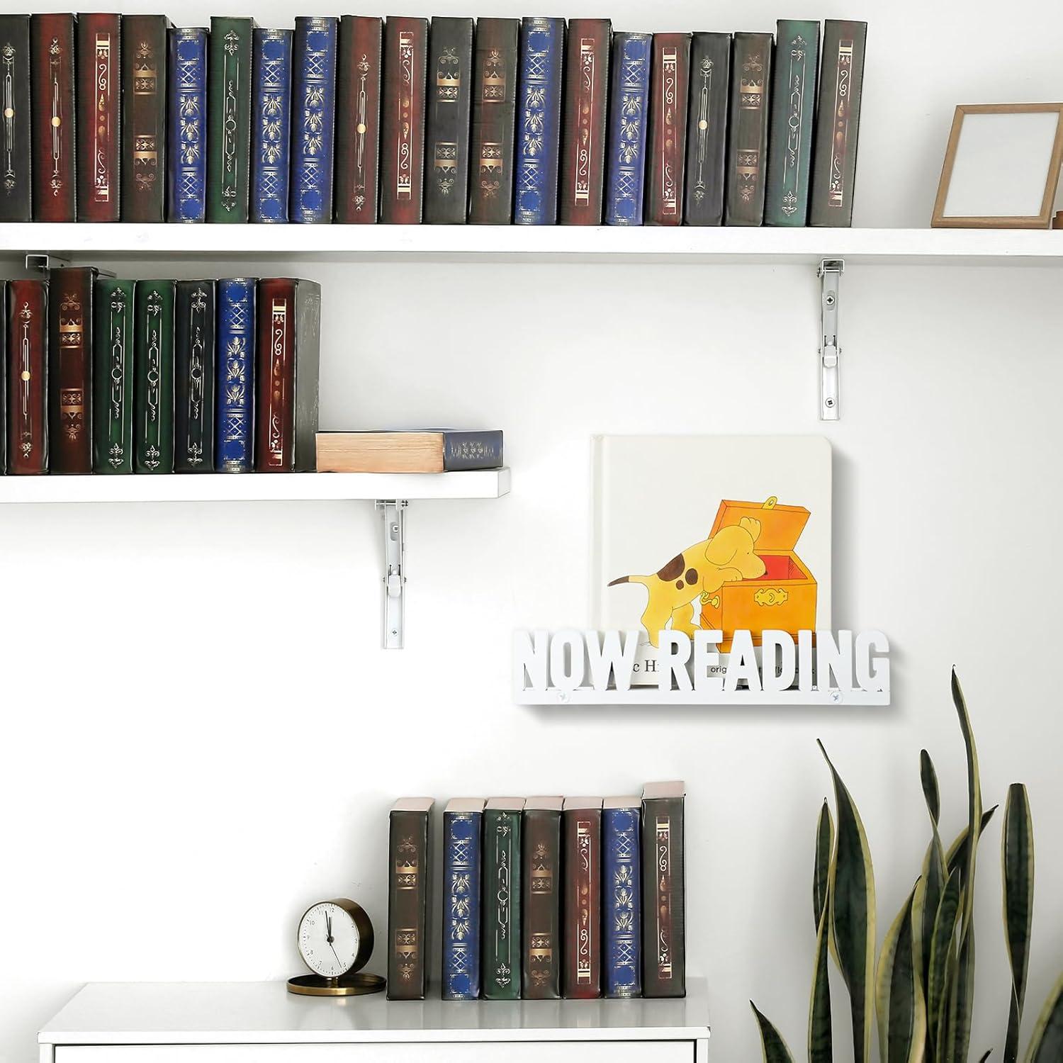 Soporte de Libros Weysat de Madera para Pared 25x5cm