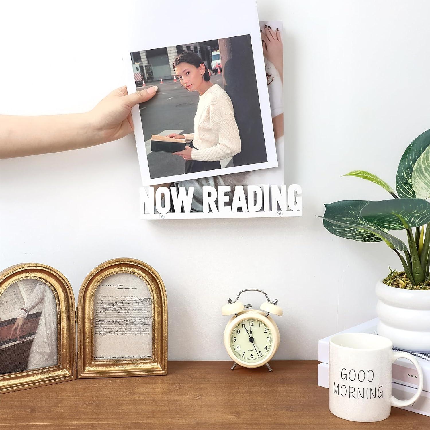 Soporte de Libros Weysat de Madera para Pared 25x5cm