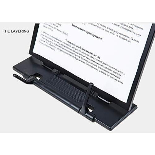 Soporte de Documentos Boxtree Ajustable 7 Posiciones Negro