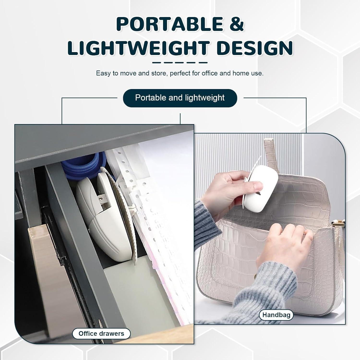 Soporte de Documentos A4 Genérico Blanco con Base Antideslizante