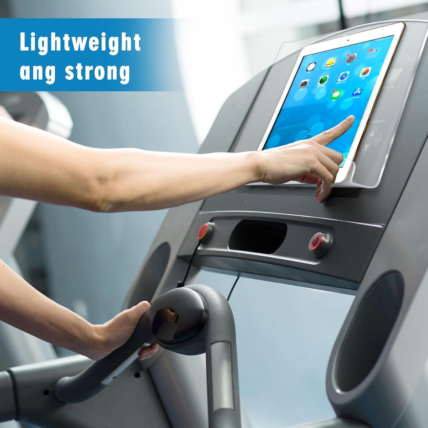 Soporte de Lectura Acrílico Qsxou para Bicicleta Estática 21.6x24.1cm