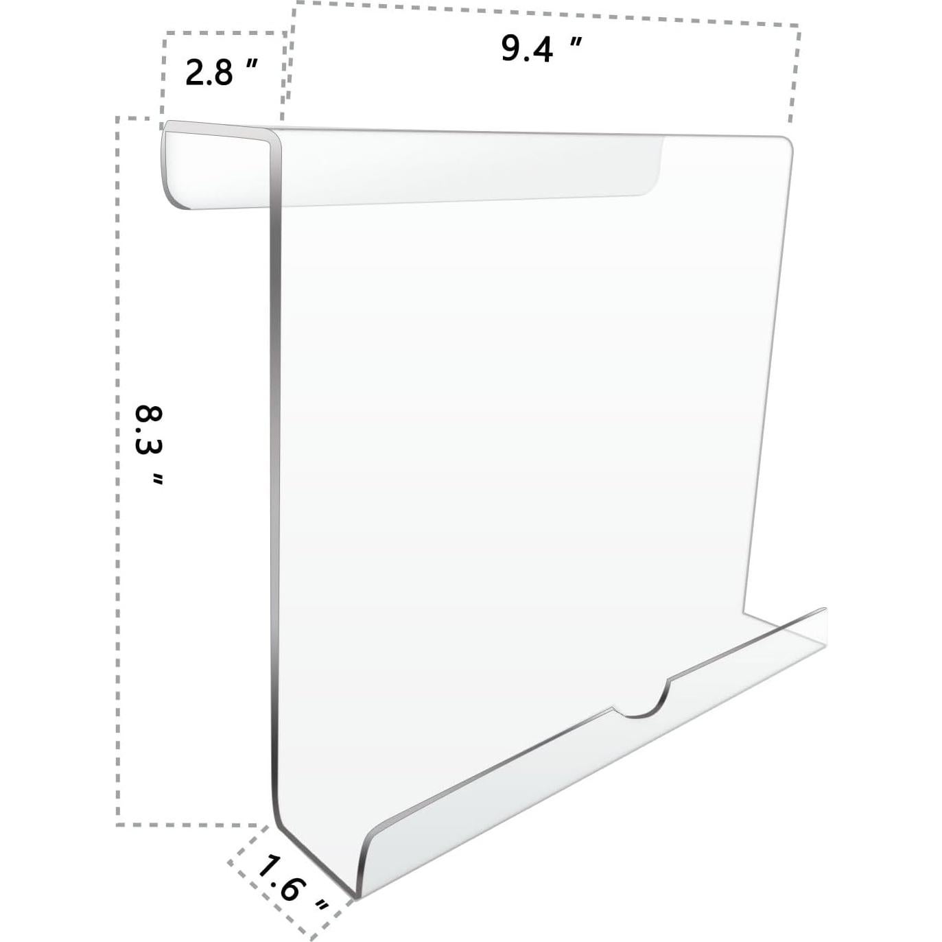 Soporte de Lectura Acrílico Qsxou para Bicicleta Estática 21.6x24.1cm