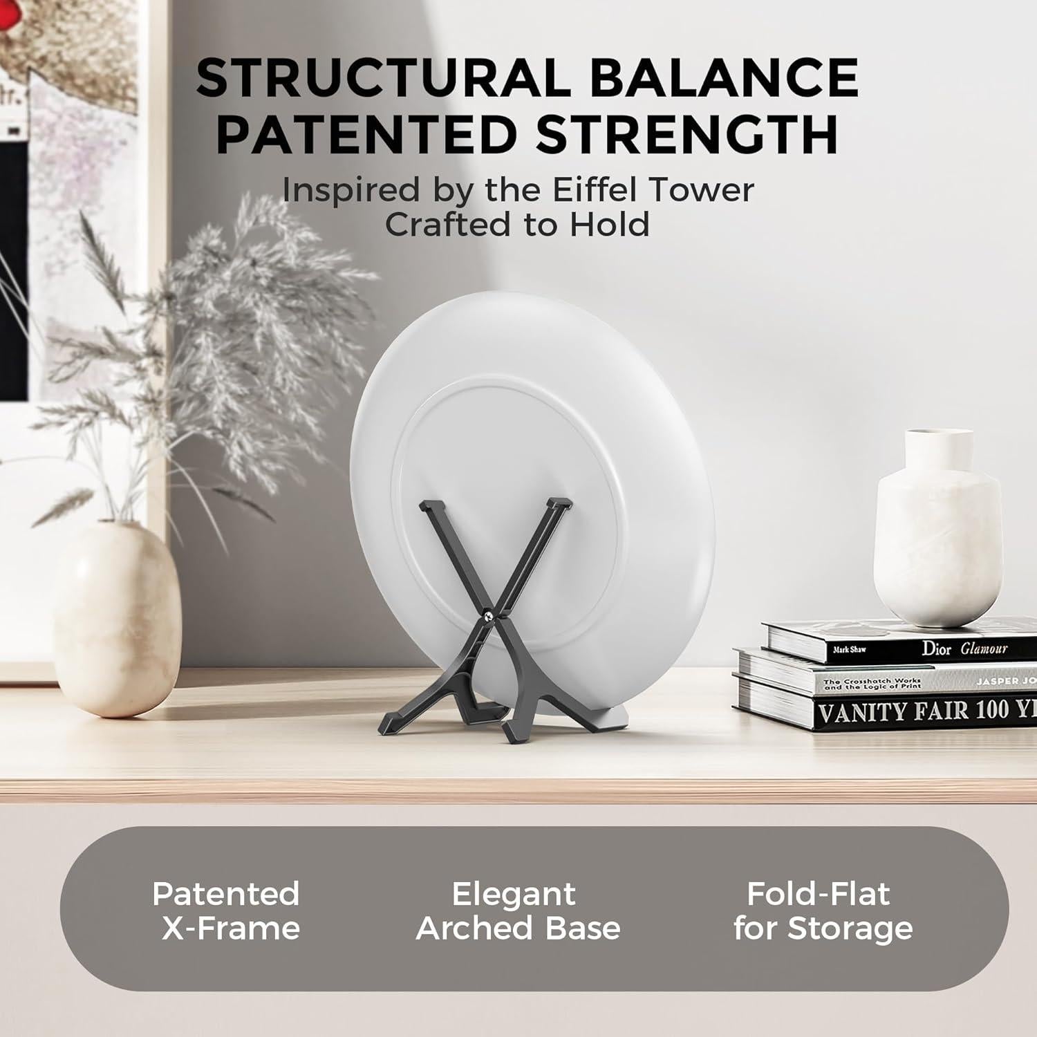 Soportes de Exhibición TR-LIFE - Paquete de 2, 15.24 cm