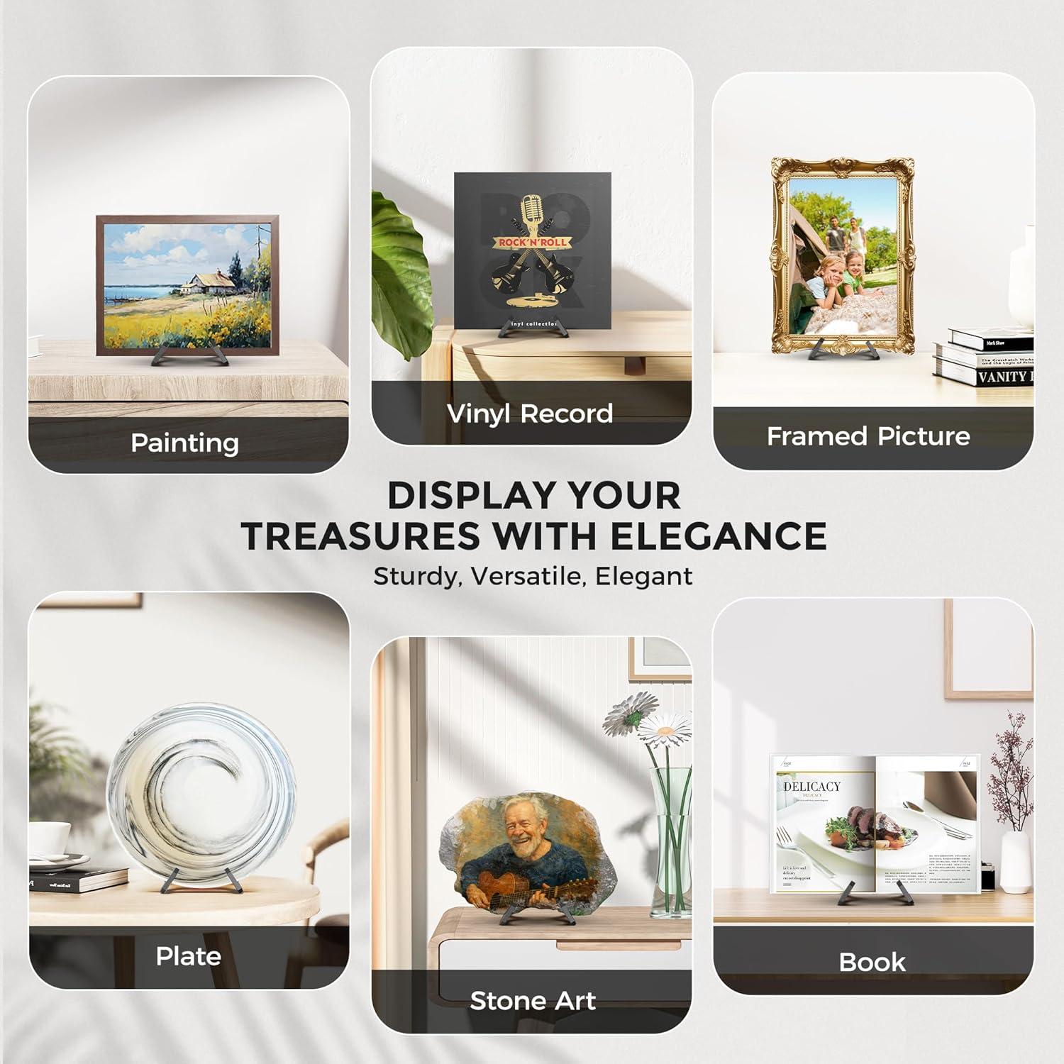 Soportes de Exhibición TR-LIFE - Paquete de 2, 15.24 cm