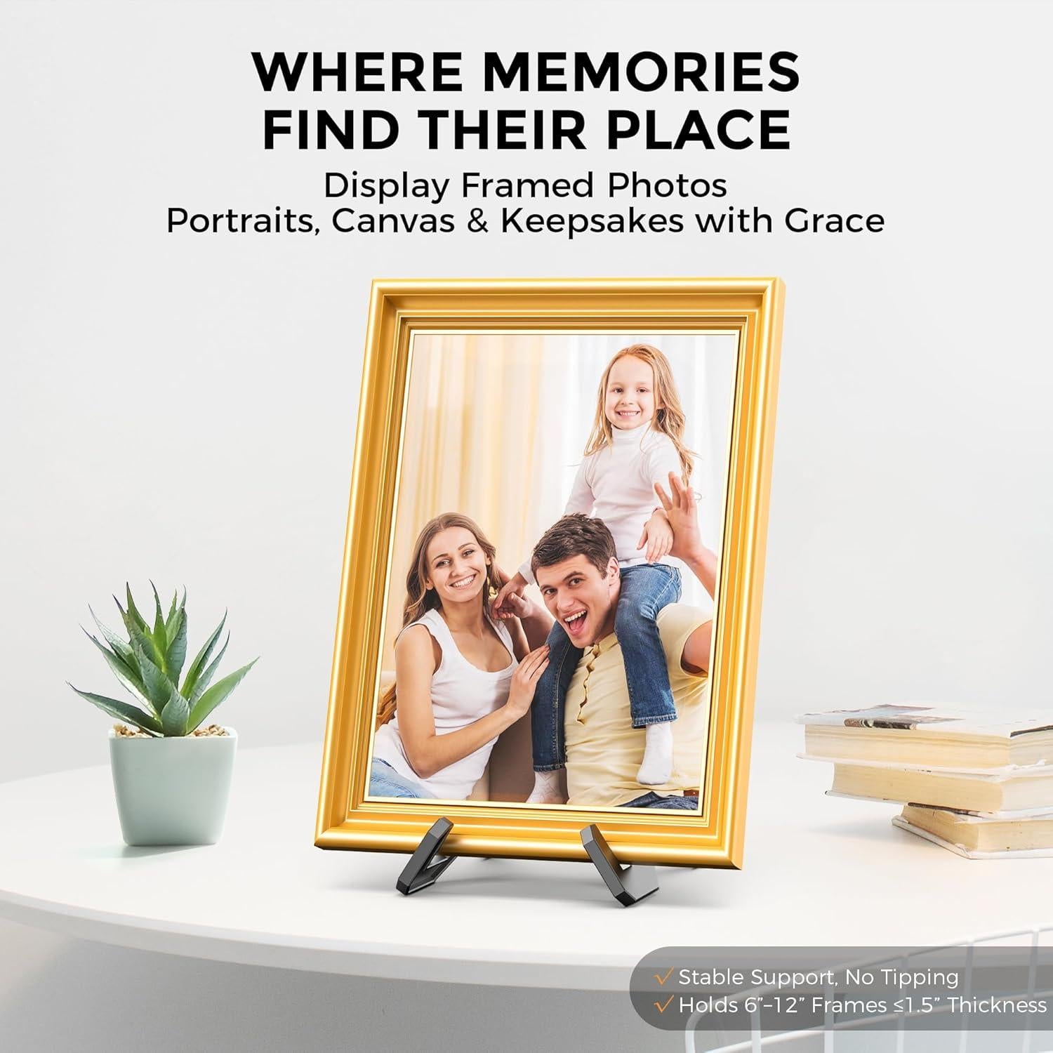 Soportes de Exhibición TR-LIFE - Paquete de 2, 15.24 cm