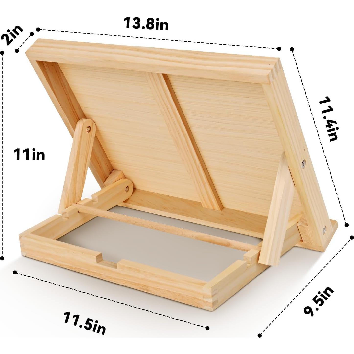 Caballete de Mesa DRAWLEX de Madera Ajustable 35x29 cm