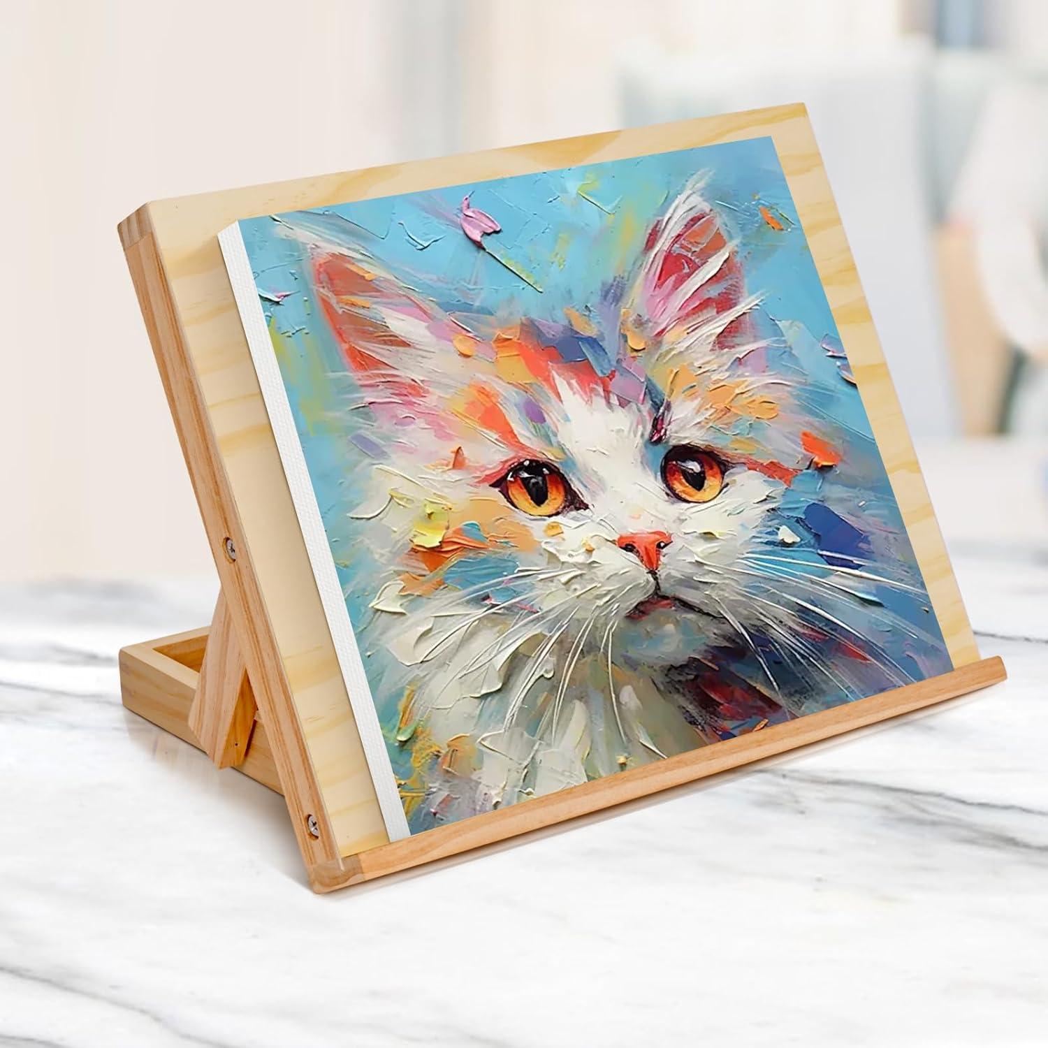 Caballete de Mesa DRAWLEX de Madera Ajustable 35x29 cm