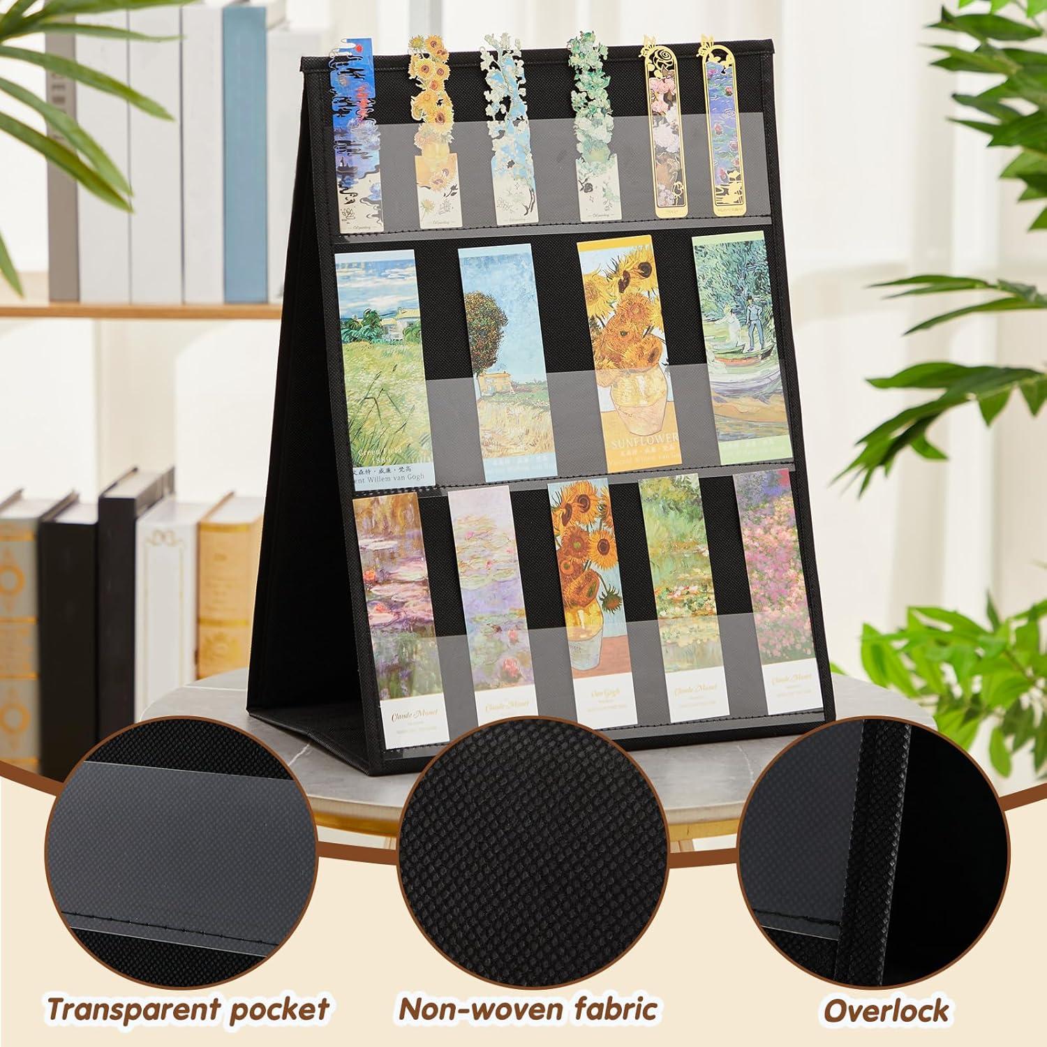 Soporte de Marcador Doble Cara Faccito 42x33 cm Negro