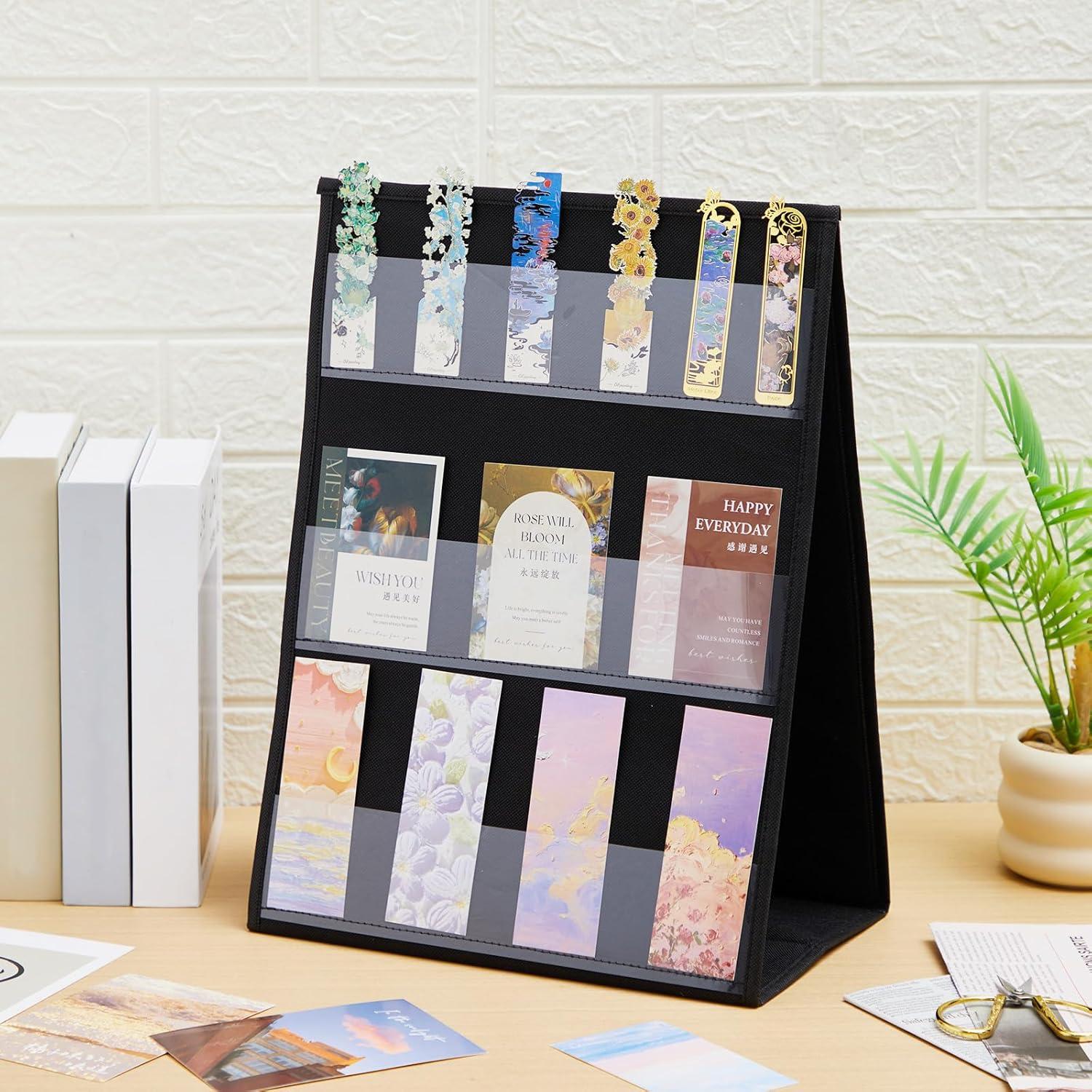 Soporte de Marcador Doble Cara Faccito 42x33 cm Negro