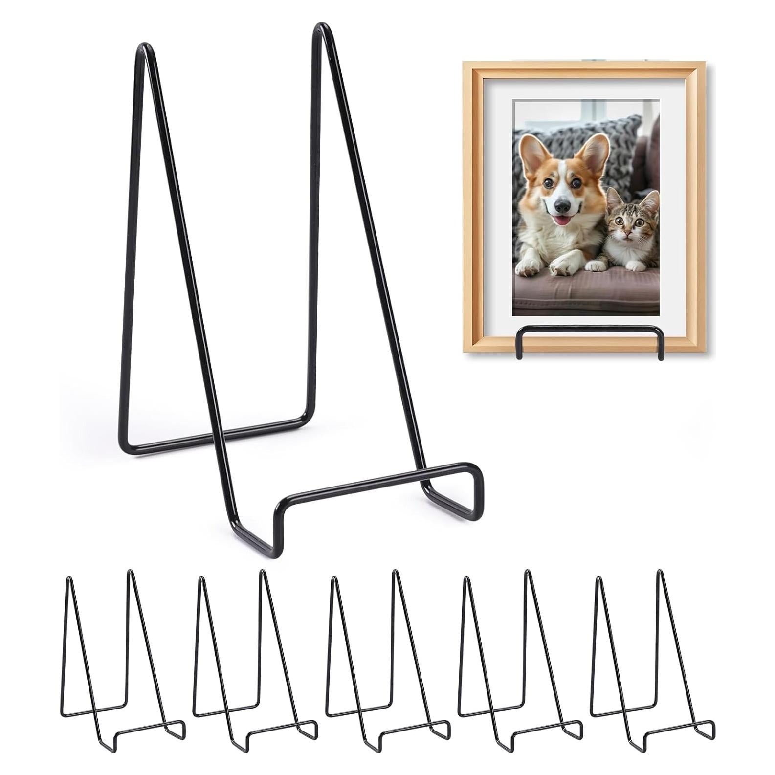 Paquete de 6 Soportes de Placas de 15 cm para Exhibición - Tongyuyan