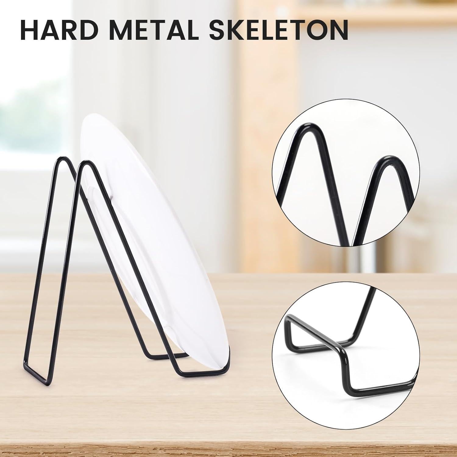 Paquete de 6 Soportes de Placas de 15 cm para Exhibición - Tongyuyan