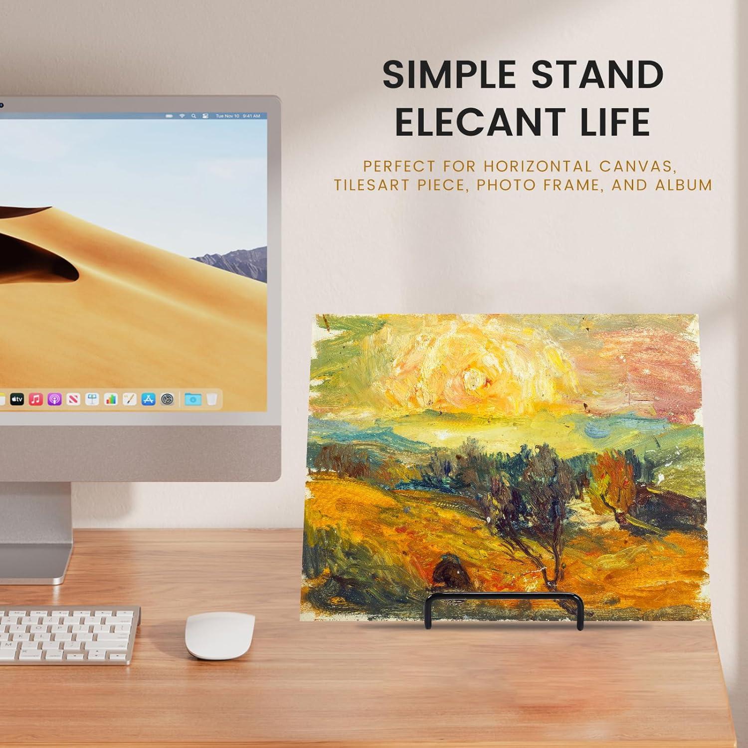 Paquete de 6 Soportes de Placas de 15 cm para Exhibición - Tongyuyan