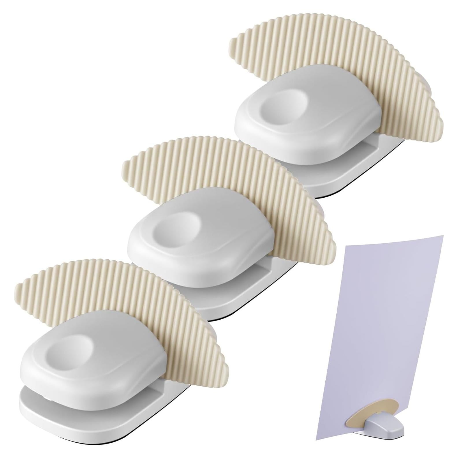 Soporte de Papel Faccito 3 Pcs Antideslizante Blanco
