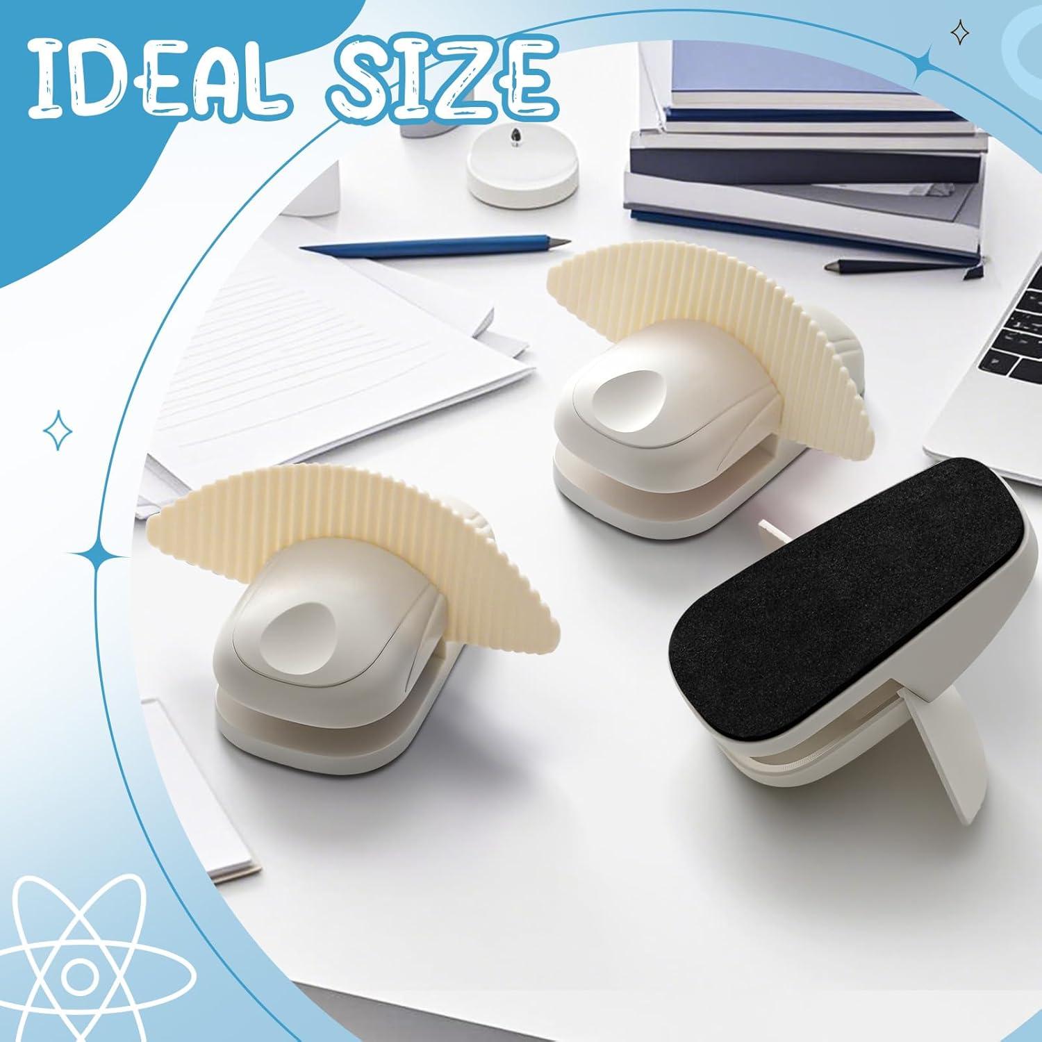 Soporte de Papel Faccito 3 Pcs Antideslizante Blanco