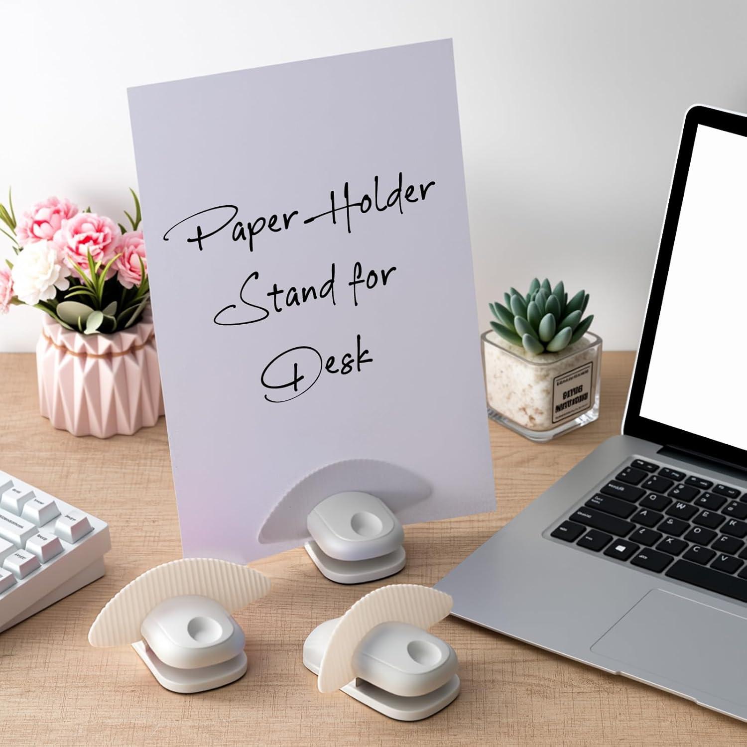 Soporte de Papel Faccito 3 Pcs Antideslizante Blanco