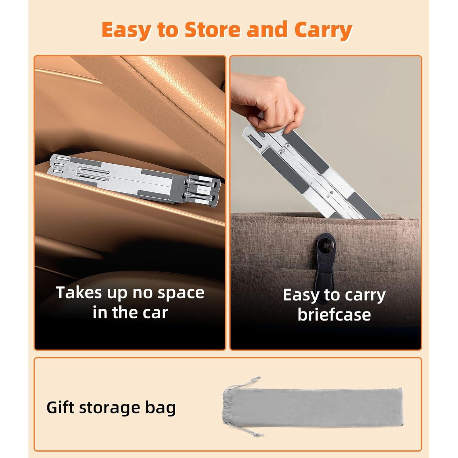 Soporte de Laptop para Auto DICMKY Ajustable en Altura