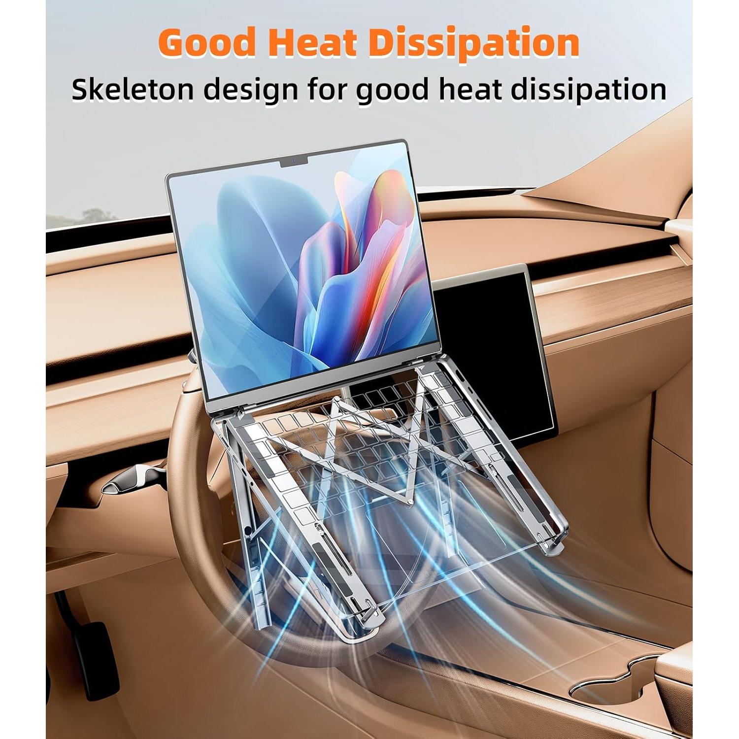 Soporte de Laptop para Auto DICMKY Ajustable en Altura