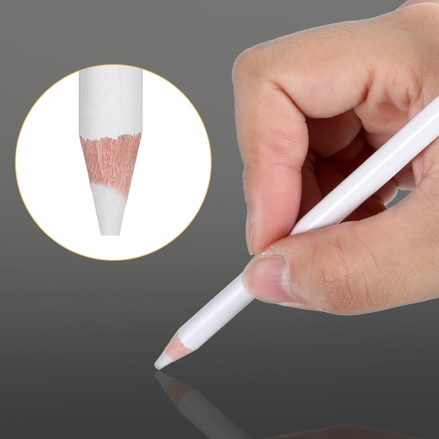 Juego de 8 Lápices Borradores Lusofie 17.5 cm para Artistas