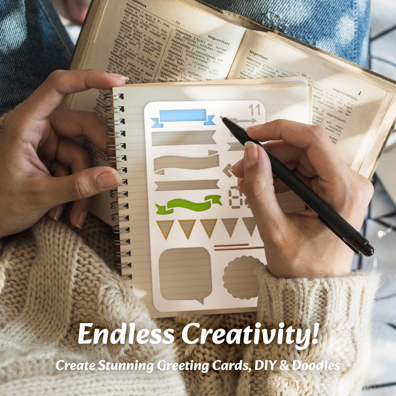 Plantillas de Registro Reutilizables OCPCRN 12 Piezas 10x17 cm