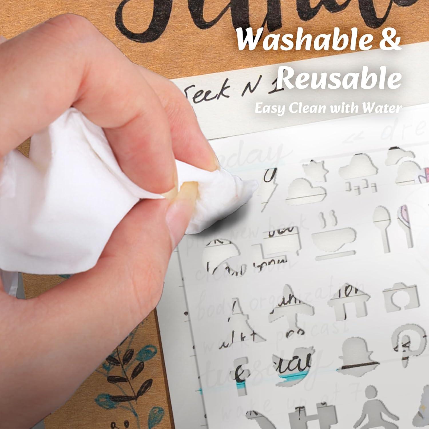 Plantillas de Registro Reutilizables OCPCRN 12 Piezas 10x17 cm