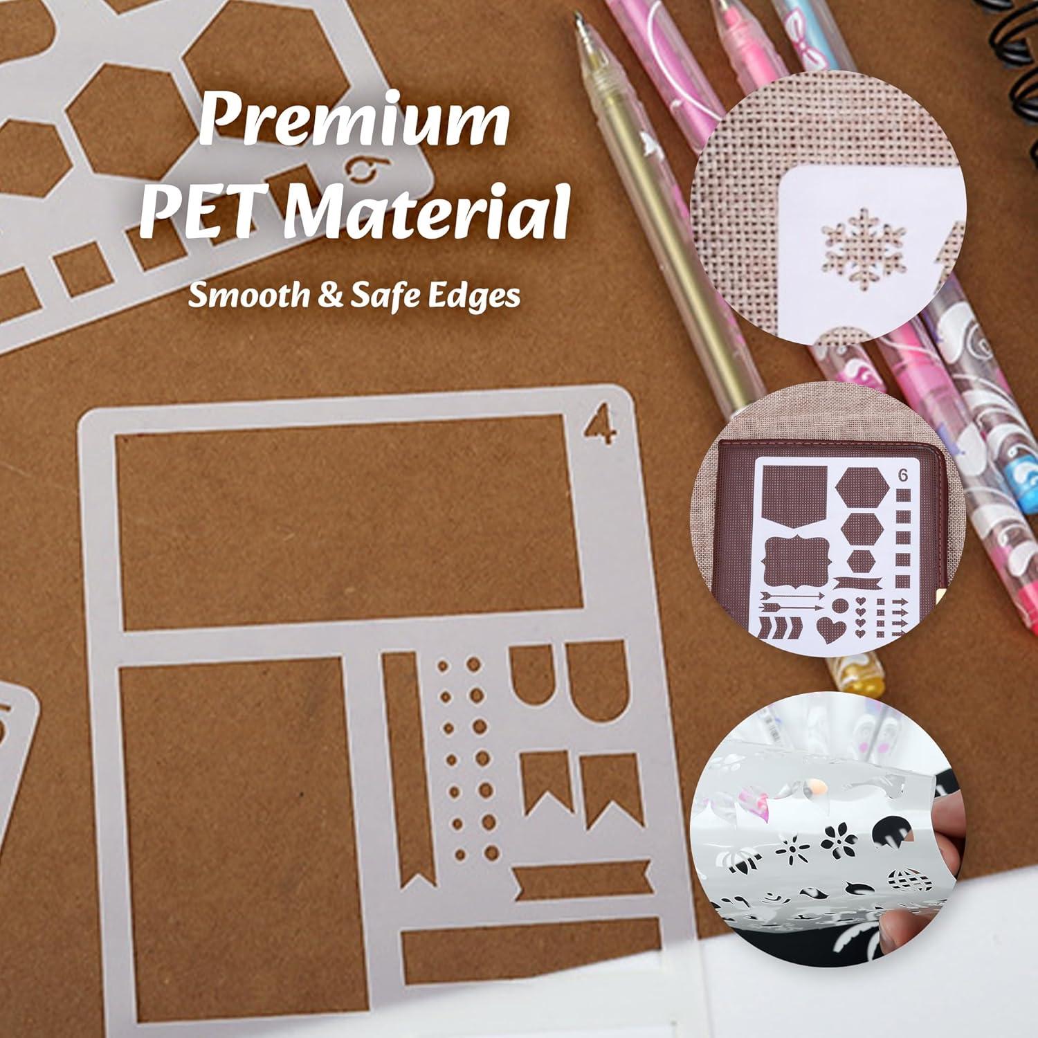 Plantillas de Registro Reutilizables OCPCRN 12 Piezas 10x17 cm